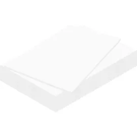 Kangaro Schaumstoffplatte DIN A3 Weiß 29,7x42cm - 5mm - 10er Pack - DIY für Handwerk, Präsentation, Modellbau, Passepartout