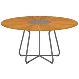 Houe Circle Ø 150 x 74 cm Aluminium/Bambus Natur