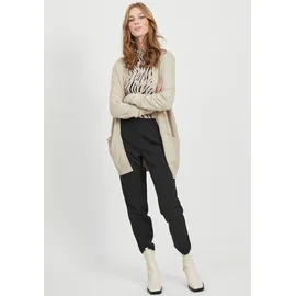 VILA Viril Open Strickjacke Beige S