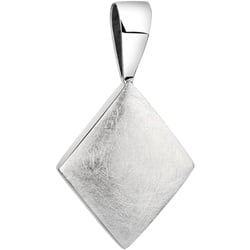 Nenalina Geo Viereck Karo Trend Minimal 925 Silber Grau Damen 