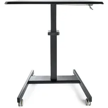 Startech Mobiler Stehpult 60 x 80 x 110 cm Schwarz