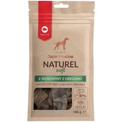 MACED Super Premium Naturel Soft Rindfleisch Hundeleckerli mit Oregano 100g