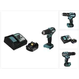 Makita DHP 483 RF1 Akku Schlagbohrschrauber 18 V 40 Nm Brushless + 1x Akku 3,0 Ah + Ladegerät