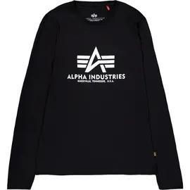 Alpha Industries Basic Langarm-T-Shirt Black L
