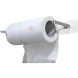 Küchenrollenhalter Ohne Bohren Edelstahl Halterung für Küchenrolle & Handtuch, 30cm - 2er Set - Bohrfrei mit Starken Haftpads oder Schraubmontage - für Küche, Bad, Büro