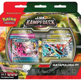 Pokémon Liga Kampfdeck Katapuldra-Ex April 2025