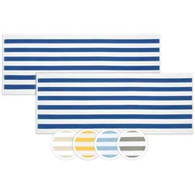 ZOLLNER Saunatuch 70 x 180 cm blau