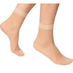 DIM Damen Söckchen Ultra Resistant 20 DEN 2er Pack