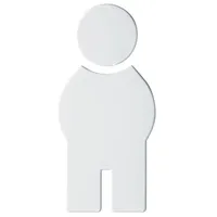Hewi Universal Türschild, Herren, 801.91.010 99,