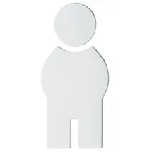 Hewi Universal Türschild, Herren, 801.91.010 99,