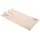 Wisefood 50 Stück Besteckservietten mit Fach - rechteckig braun 20 x 10 cm 2-lagig 1/8 Faltung),