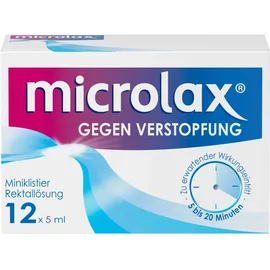 Microlax Rektallösung 12 x 5 ml