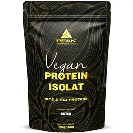 Peak Performance Vegan Protein Isolate Neutral Pulver 750 g