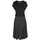 Beachtime Jerseykleid Schwarz Gepunktet 44