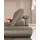 W.Schillig Eckcouch Leder 3-Sitzer Braun