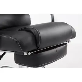 PAAL Office Furniture Pacific Kunstleder mit Fußablage schwarz