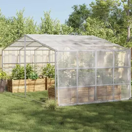 vidaXL Plane mit Ösen 5 x 5 m Transparent