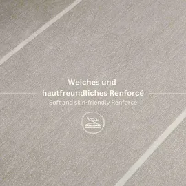 Esprit Renforcé Bettwäsche, HARPLINES - 2er Set 135x200 cm, Grau,