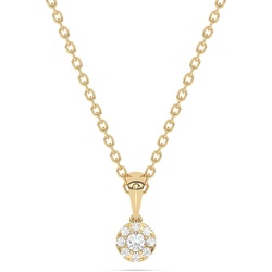Diam Addict Halskette 585 Gelbgold mit im Labor gezüchteten Diamanten