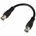 Verbindungsleitung F-Quick 0 98 m Schwarz