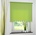 Volantrollo eckig, Uni-Lichtdurchlässig, grün BxH 92x180 cm