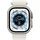 Apple Watch Ultra GPS+Cellular 49 mm Titaniumgehäuse, Ocean Armband weiß