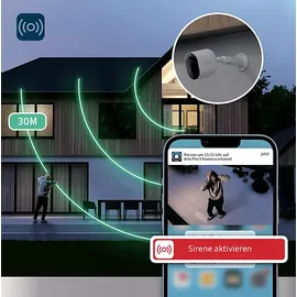 Arlo Pro Sicherheits-Set mit Video-Türklingel für Zuhause, Bundle