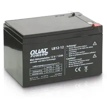 QuatPower Blei-Akkumulator LB12-12 12000 mAh 1 St.