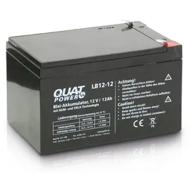 QuatPower Blei-Akkumulator LB12-12 12000 mAh 1 St.