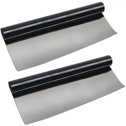 2er Set Sichtschutzfolie 50 x 200 cm – dunkle, selbstklebende Fensterfolie mit UV-Schutz – blickdicht & ideal für Fenster, Büro & Wohnräume