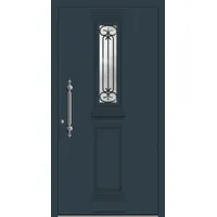 SCHÜCO Aluminium Haustür "ADELE" ADS 75.SI RC2 Anthrazit RAL 7016 innen öffnend DIN links