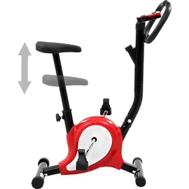 vidaXL Heimtrainer rot/weiß