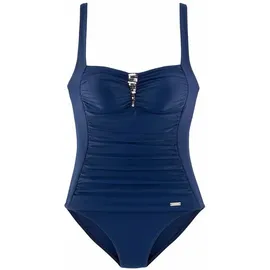 LASCANA Badeanzug Damen marine Gr.38 Cup D
