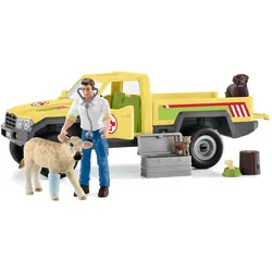 Schleich 42503 - Tierfiguren Farm World - Tierarztbesuch auf dem Bauernhof