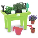 Buri Kinder-Hochbeet 27,5 x 30 x 31 cm Grün
