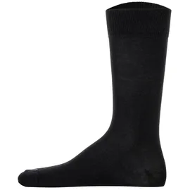 Boss Herren Socken, 7er Pack - RS Uni CC, Baumwoll-Mix, Logo, einfarbig Schwarz 39-42