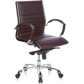 HJH Office PARMA 10 Leder Braun
