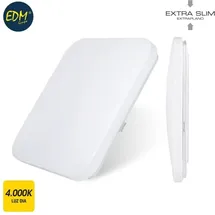 EDM - 12w 4000k Quadratisch 28x28x6,3cm Anbauleuchte Extra Flach Led Wandleuchte