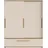 Paidi Schiebetürenschrank Stiene 164 x 200 x 62 cm Beige/Grau