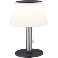 Paulmann Außenleuchte Edelstahl 30,9 cm inkl. Akku dimmbar IP44 silber