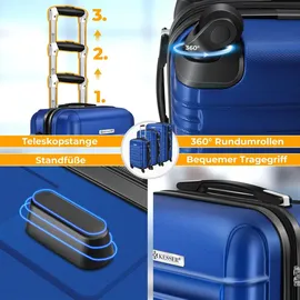 Kesser Koffer-Set 3-tlg. blau