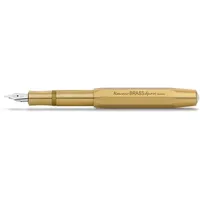 KAWECO Füllfederhalter Brass Sport Messing M