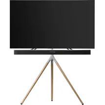 One for All WM7472 TV-Rack 138,5 cm Eiche/Silber Holz/Metall