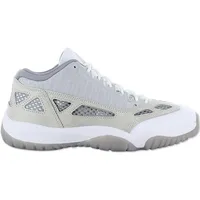 Jordan NIKE Herren Air Jordan 11 Retro Low Basketballschuh, Schwarz, Helles Orewood Brown/Neutral Grey-Grey, 10 - 44 EU