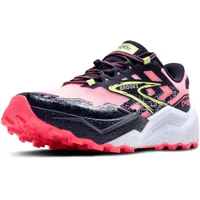 Brooks Caldera 7 Damen Pink/Peacoat/Sunny Lime 38,5