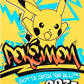 Pokémon Badetuch 70 x 140 cm gelb