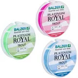 Balzer Platinum Royal Trout Schnur - 150m monofile Angelschnur, Durchmesser/Tragkraft:0.22mm / 6.1kg, Farbe:Pink