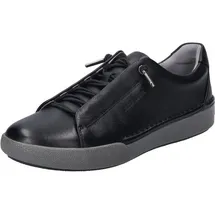 Josef Seibel Damen Low-Top Sneaker Claire 24,Weite G (Normal),Wechselfußbett,schnürschuhe,schnürer,Halbschuhe,schwarz,39 EU - 39 EU