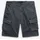Superdry Cargobermudas "CORE CARGO SHORT", Herren, Gr. 30, N-Gr, magma slate grau, Web, Obermaterial: 98% Baumwolle, 2% Elasthan, unifarben, straight fit knielang, Hosen, Straight Fit, mit Reißverschluss und 1-Knopf-Verschluss, knielang
