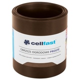 Cellfast Rasenkante Palisade glatt braun 20cm x 9Meter - Braun